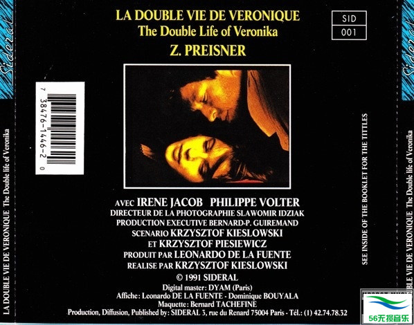 Zbigniew Preisner - 《La Double Vie de Veronique 两生花 影视原声》[WAV 无损]