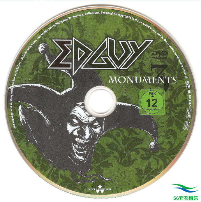 Edguy - 《Monuments (Earbook Edition) 4CD》2017德国金属[FLAC 无损]